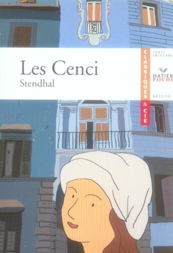 Couverture du livre « Les Cenci » de Stendhal aux éditions Hatier