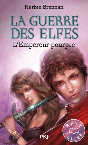 Couverture du livre « La guerre des elfes Tome 2 ; l'empereur pourpre » de Herbie Brennan aux éditions Pocket Jeunesse