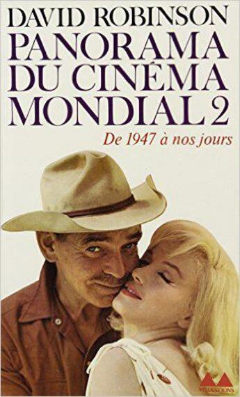 Couverture du livre « Panorama du cinéma mondial t.2 » de David Robinson aux éditions Denoel