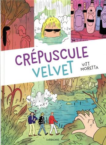 Couverture du livre « Crépuscule Velvet » de Vitt Moretta aux éditions Sarbacane