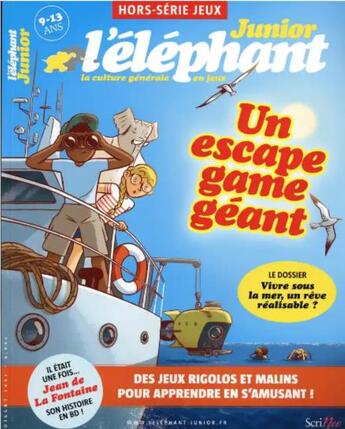 Couverture du livre « L'éléphant junior Hors-Série n.3 » de  aux éditions Scrineo