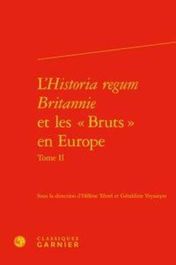 Couverture du livre « L'historia regum britannie et les 