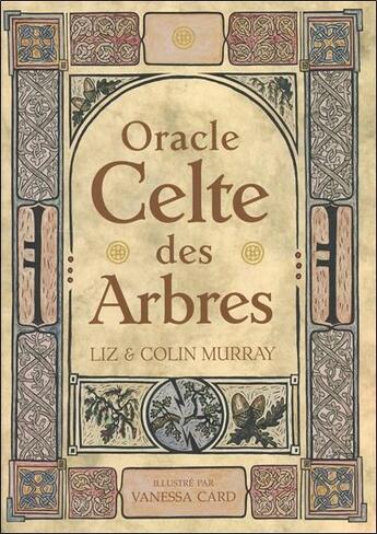 Couverture du livre « Coffret oracle celtes des arbres » de Liz Murray et Colin Murray aux éditions Courrier Du Livre