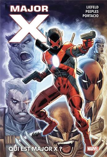 Couverture du livre « Major X » de Rob Liefeld et Whilce Portacio et Brent Peeples aux éditions Panini