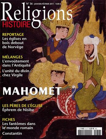 Couverture du livre « Religions et histoire N.36 ; Mahomet » de Religions Et Hstoire aux éditions Religions Et Histoire