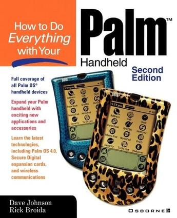 Couverture du livre « How to do everything with your palm handheld » de Dave Johnson aux éditions Mcgraw-hill Education