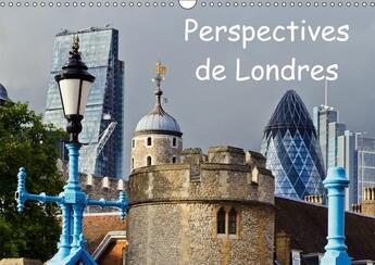 Couverture du livre « Perspectives de londres calendrier mural 2018 din a3 horizon - une ville en changement perman » de Schoen A aux éditions Calvendo