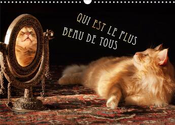 Couverture du livre « QUI EST LE PLUS BEAU DE TOUS (Calendrier mural 2020 DIN A3 horizontal) ; Chats élevés dans l'examen. Beaux, séduisants et dangereux. (Calendrier mensuel, 14 Pages ) » de Viktor Gross aux éditions Calvendo