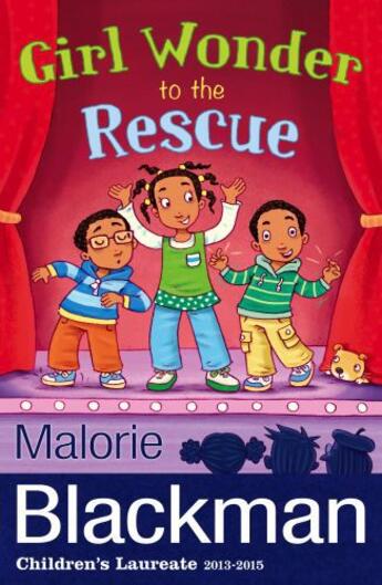 Couverture du livre « Girl Wonder to the Rescue » de Malorie Blackman aux éditions Rhcb Digital