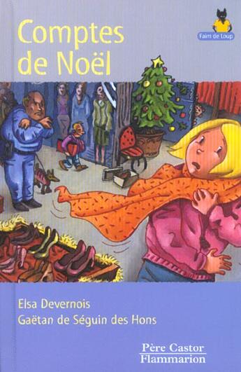 Couverture du livre « Comptes de noel » de Elsa Devernois aux éditions Pere Castor