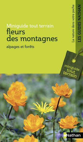 Couverture du livre « Fleurs des montagnes » de  aux éditions Nathan