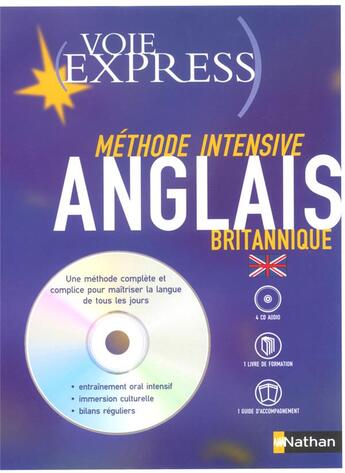 Couverture du livre « ANGLAIS BRITANNIQUE SERIE INTENSIVE » de Gomes/Vermes aux éditions Nathan