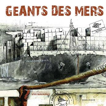 Couverture du livre « Géants des mers » de Vivi Navarro aux éditions Magellan & Cie