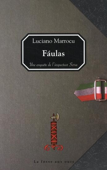 Couverture du livre « Fàulas » de Luciano Marrocu aux éditions La Fosse Aux Ours