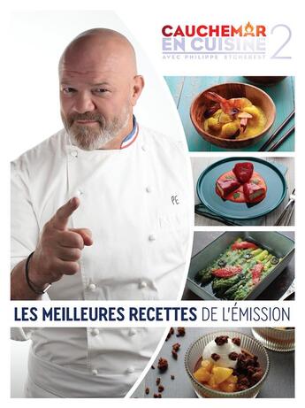 Couverture du livre « Cauchemar en cuisine t.2 ; les meilleures recettes de l'émission » de Etchebest Philippe aux éditions M6 Editions