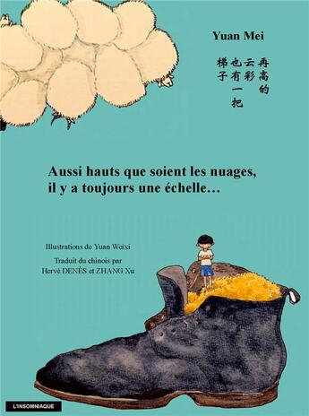 Couverture du livre « Aussi hauts que soient les nuages, il y a toujours une echelle » de Yuan Mei aux éditions Insomniaque