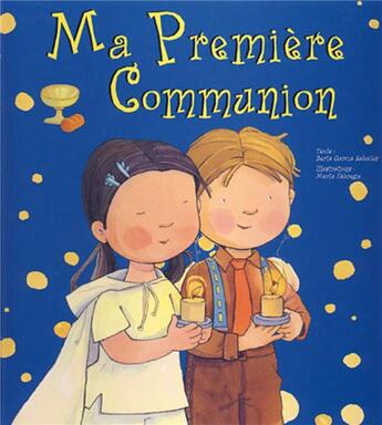 Couverture du livre « Ma première communion » de Berta Garcia Sabates et Marta Fabregas aux éditions Mediaspaul