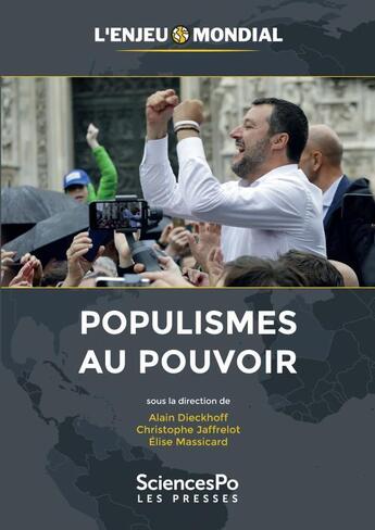 Couverture du livre « Populismes au pouvoir » de Alain Dieckhoff et Christophe Jaffrelot et Elise Massicard aux éditions Presses De Sciences Po