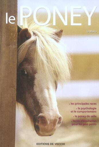 Couverture du livre « Poney (le) » de Falsina aux éditions De Vecchi