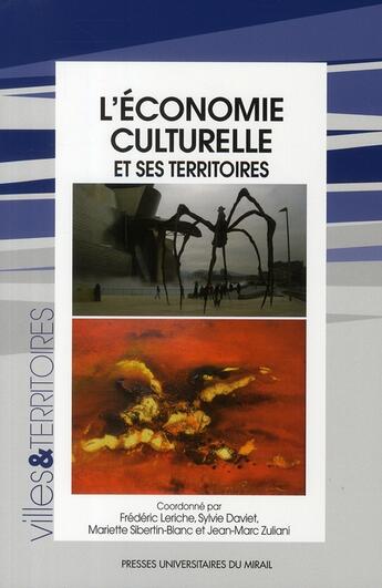 Couverture du livre « Economie culturelle et ses territoires » de  aux éditions Pu Du Midi