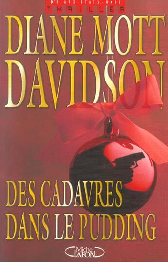 Couverture du livre « Des cadavres dans le pudding » de Diane Mott Davidson aux éditions Michel Lafon