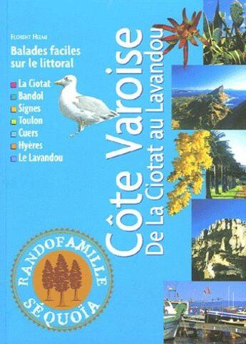 Couverture du livre « Rf- côte varoise bandol-lavandou » de F. Helmi aux éditions Sequoia