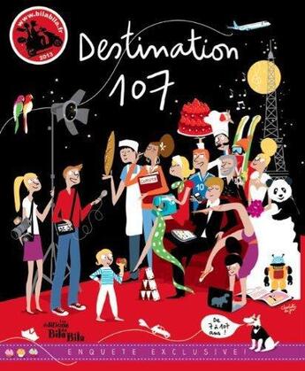 Couverture du livre « Destination 107 t.1 » de Clementine Joleo aux éditions Bila Bila