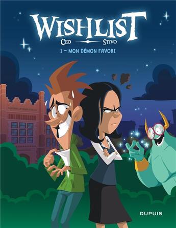 Couverture du livre « Wishlist Tome 1 : mon démon favori » de Ced et Stivo aux éditions Dupuis
