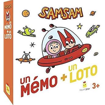 Couverture du livre « Jeu samsam - un memo + un loto » de Serge Bloch aux éditions Bayard Jeux