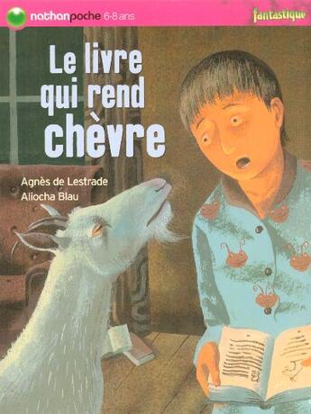 Couverture du livre « Livre qui rend chevre » de Lestrade/Blau aux éditions Nathan