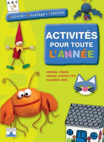 Couverture du livre « Activites pour toute l'annee » de  aux éditions Fleurus