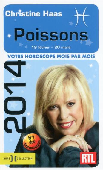 Couverture du livre « Poissons 2014 » de Christine Haas aux éditions Hors Collection