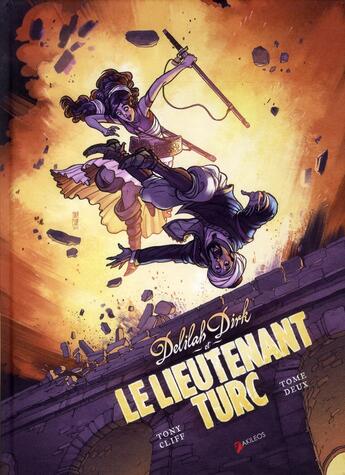 Couverture du livre « Delilah Dirk et le lieutenant turc t.2 » de Tony Cliff aux éditions Akileos