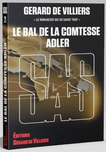 Couverture du livre « SAS Tome 21 : Le bal de la comtesse Adler » de Gerard De Villiers aux éditions Sas