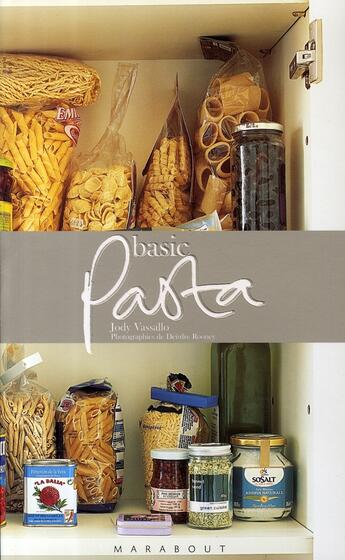 Couverture du livre « Basic pasta » de Jody Vassalo aux éditions Marabout