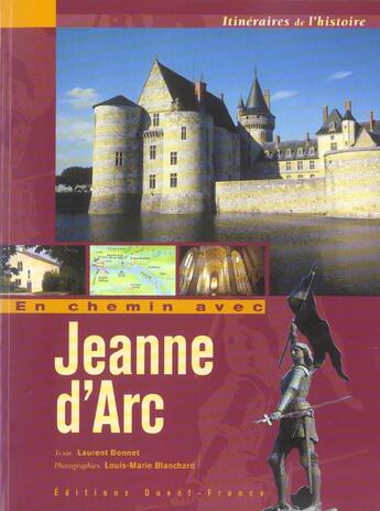 Couverture du livre « En chemin avec jeanne d'arc » de Bonnet/Blanchard aux éditions Ouest France