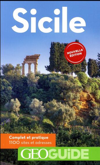 Couverture du livre « GEOguide ; Sicile (édition 2017) » de Collectif Gallimard aux éditions Gallimard-loisirs