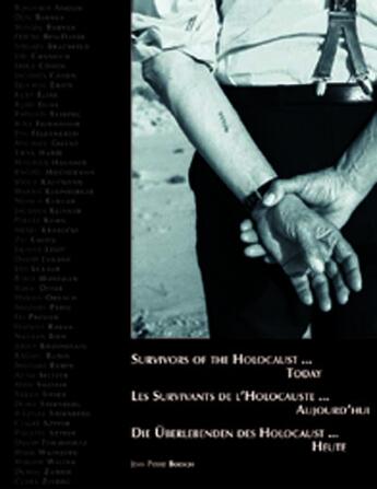 Couverture du livre « Survivants de l'holocauste aujourd'hui » de Jean-Pierre Boesch aux éditions Infolio