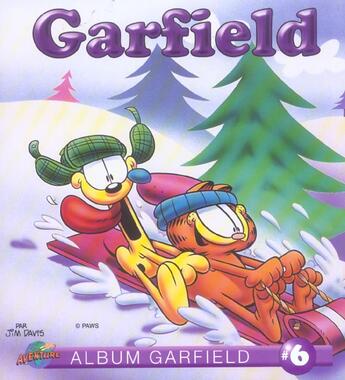 Couverture du livre « Garfield t.6 » de Jim Davis aux éditions Presses Aventure