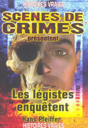 Couverture du livre « Les Legistes Enquetent N.2 » de Marx Magdeleine aux éditions Scenes De Crime