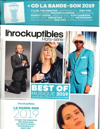 Couverture du livre « Les inrockuptibles hs n 97 best of 2019 + cd - decembre 2019 » de  aux éditions Les Inrocks