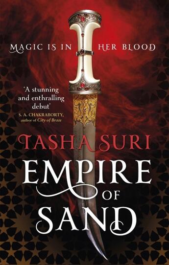 Couverture du livre « EMPIRE OF SAND » de Tasha Suri aux éditions Orbit