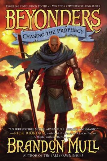 Couverture du livre « Chasing the Prophecy » de Brandon Mull aux éditions Aladdin