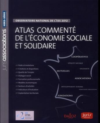 Couverture du livre « Atlas de l'économie sociale et solidaire » de  aux éditions Juris Editions