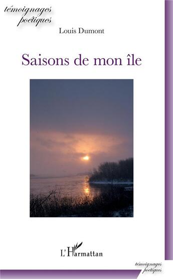 Couverture du livre « Saisons de mon île » de Louis Dumont aux éditions L'harmattan