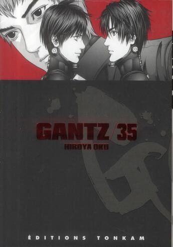 Couverture du livre « Gantz T.35 » de Hiroya Oku aux éditions Delcourt