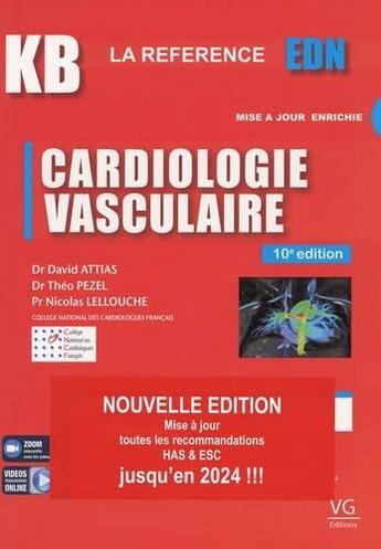 Couverture du livre « IKB cardiologie vasculaire EDN 2024 (édition 2024) » de David Attias et Nicolas Lellouche et Theo Pezel aux éditions Vernazobres Grego