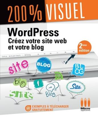 Couverture du livre « Créez votre site web et blog (2e édition) » de Elisabeth Sancey aux éditions Ma