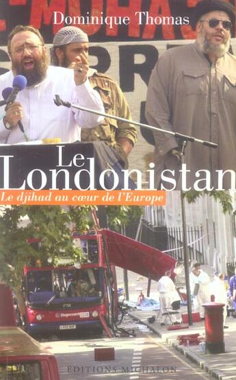 Couverture du livre « Le londonistan ne » de Dominique Thomas aux éditions Michalon