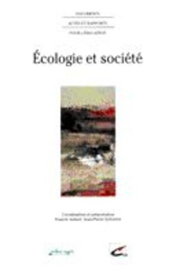 Couverture du livre « Écologie et société » de Brigitte Aubert aux éditions Educagri